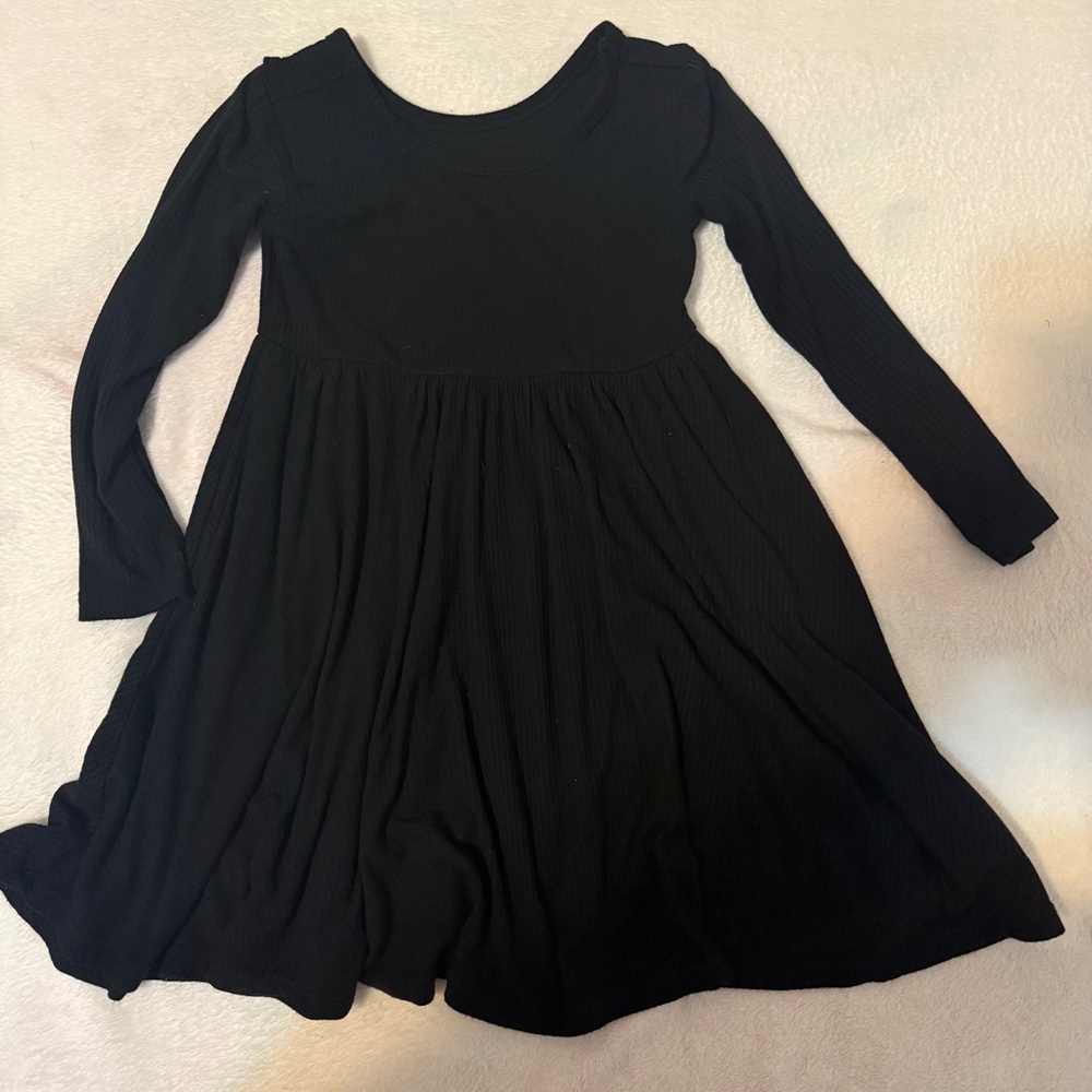 Little Sleepies Black Casual Kids Dress